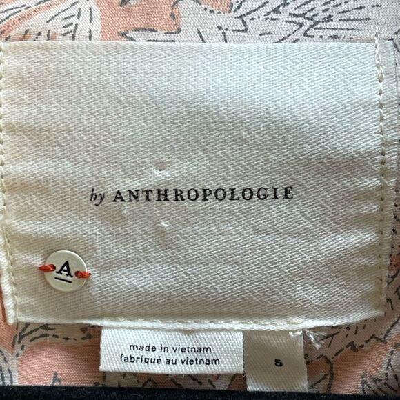 ANTHROPOLOGIE Lida Pink Camo Utility Jacket - Small - Picture 9 of 11